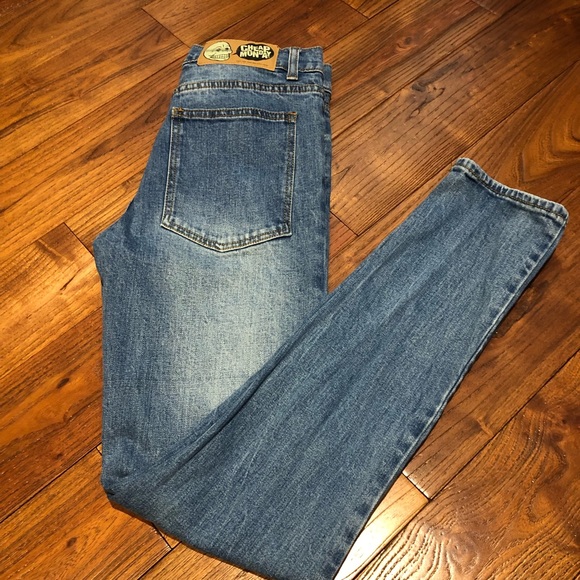 Cheap Monday Unisex Dark Clean Wash Tight stretch Jeans [0100142] eu sz 32/32 - Picture 2 of 6